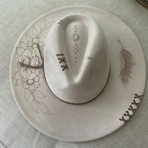 Custom Boho Rancher hat